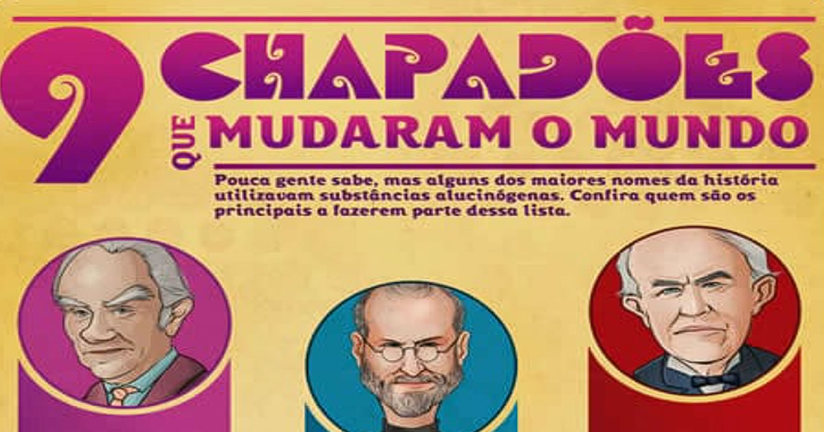 9 Maiores Gênios que utilizavam substâncias alucinógenas
