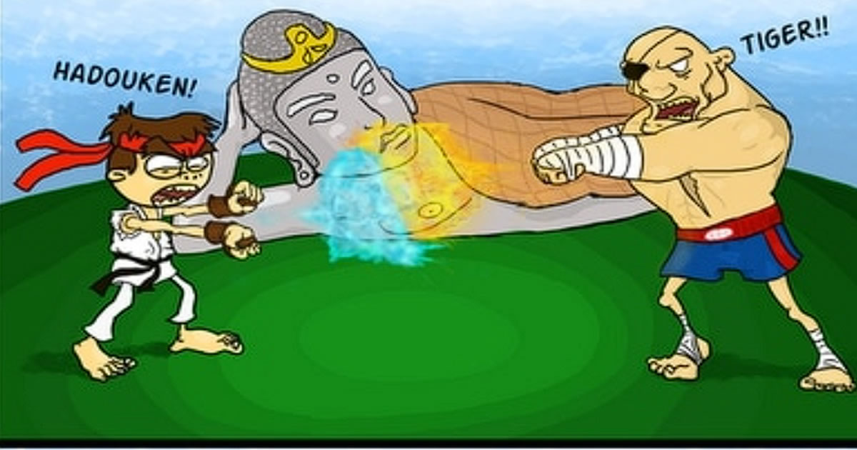 Ryu vs Sagat