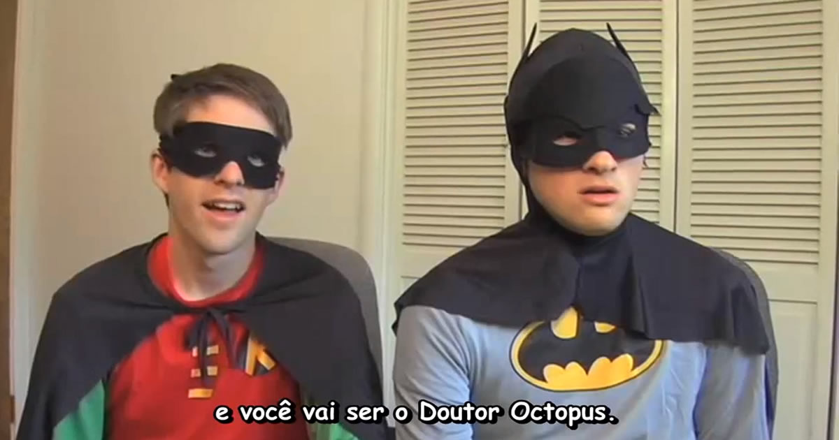 Batman quer ser famoso na internet