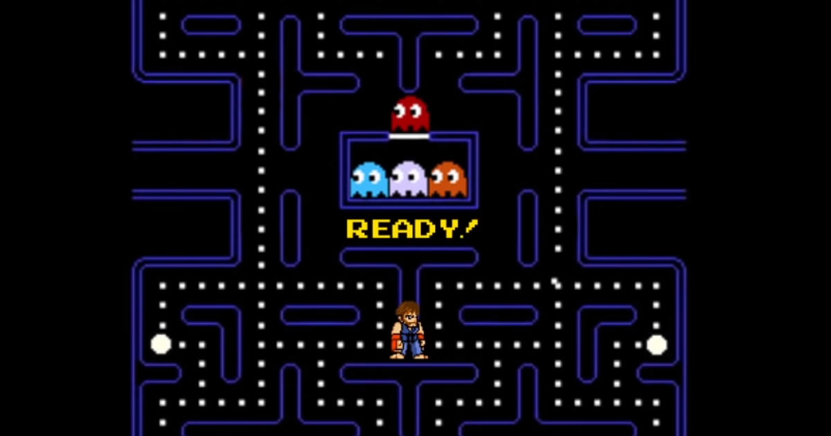 Chuck Norris vs Pac Man