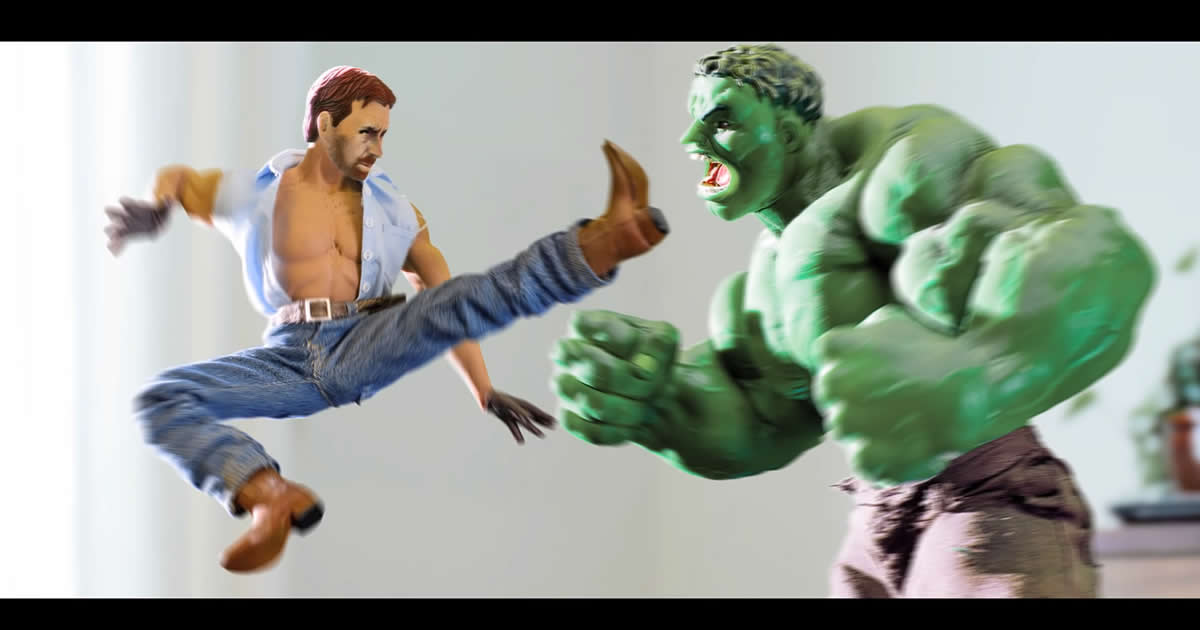 Chuck Norris Vs Os Vingadores