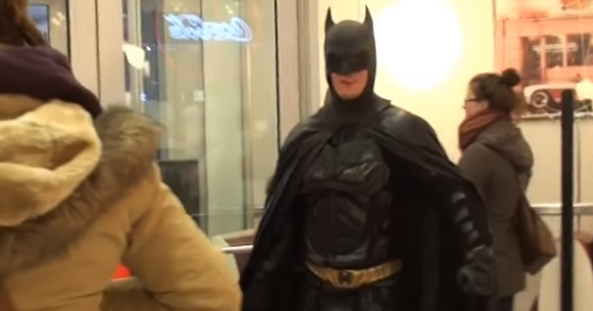 Na noite com Batman