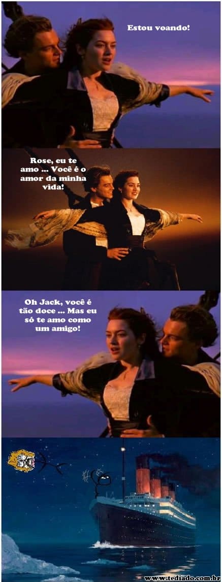 Level da amizade: Titanic 3