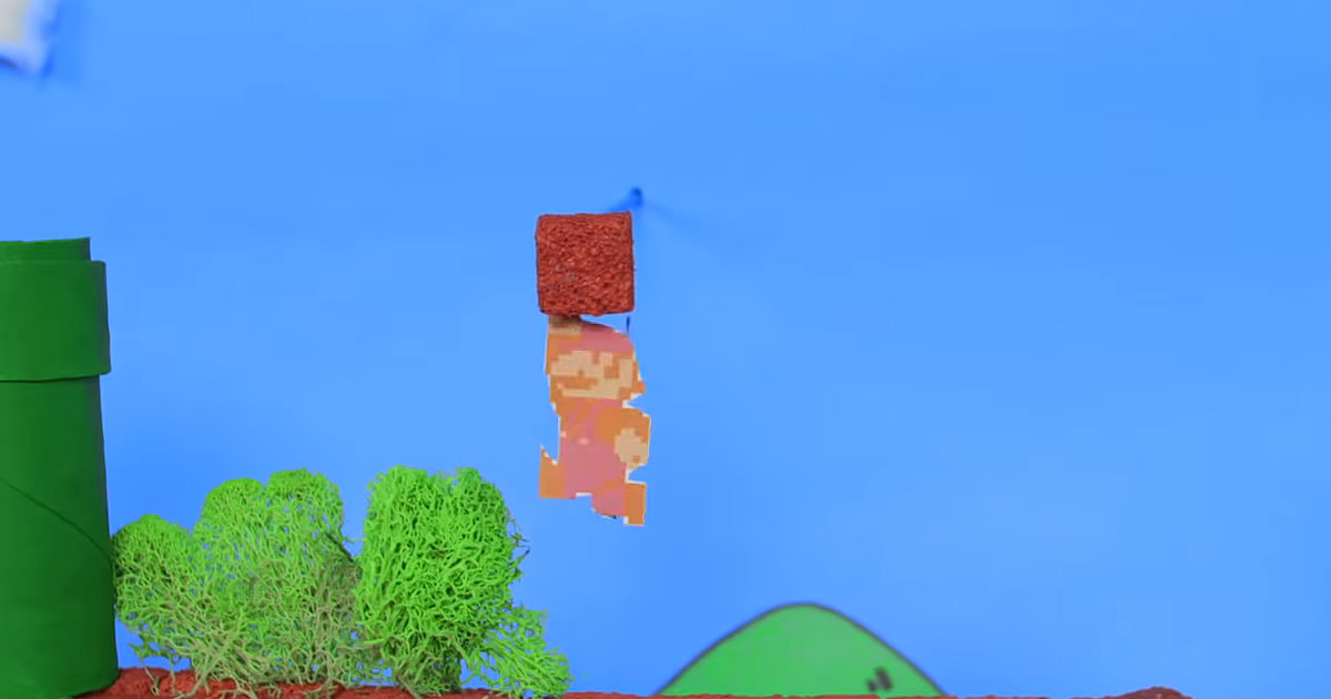 Stop-Motion Mario