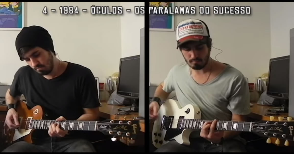 40 sucessos do rock nacional em 6 minutos