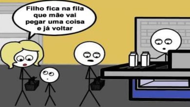 Na fila no supermercado 28