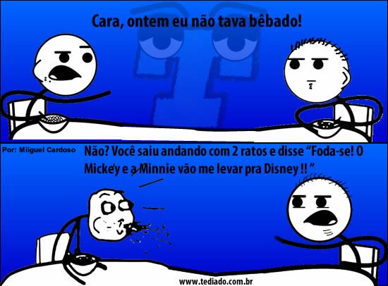 10 tirinhas Não estava bêbado 41