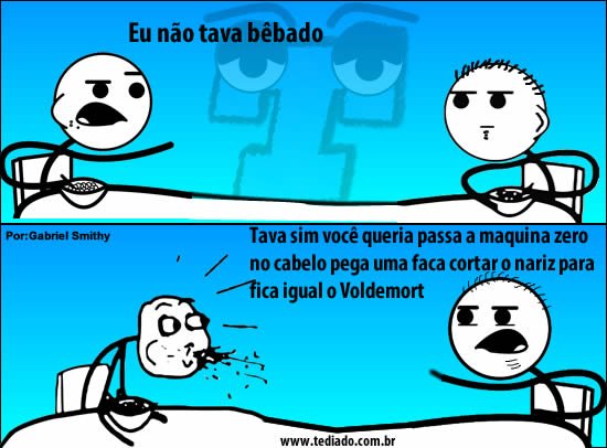 10 tirinhas Não estava bêbado 43