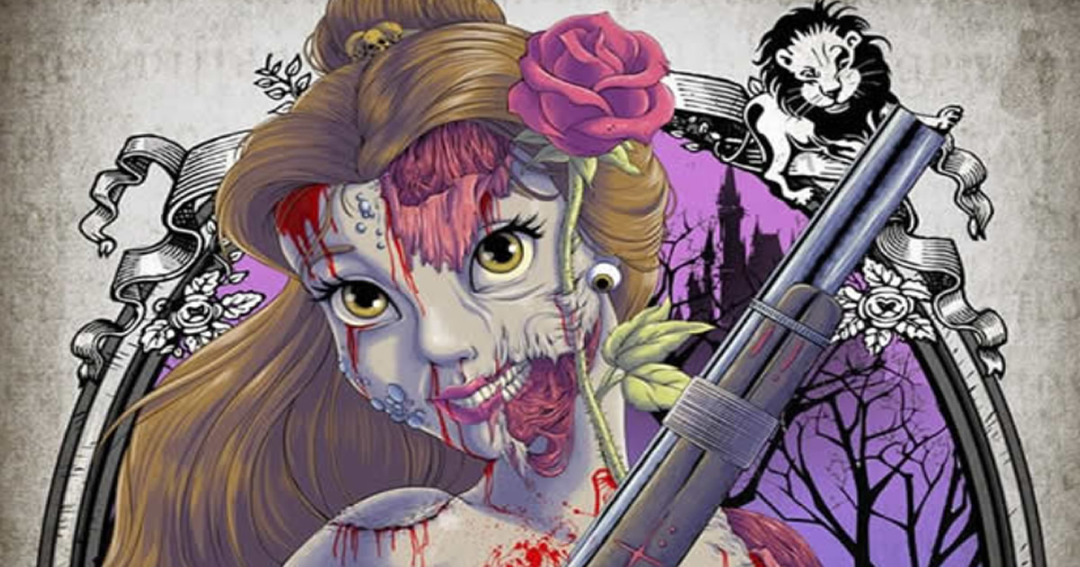 As Princesas da Disney Zombie