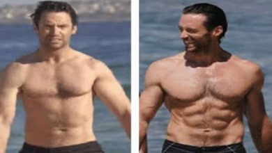 Transformação do corpo de celebridades 50