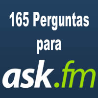 165 Perguntas para Ask.fm 1