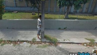 Os flagras do Google Street View 9