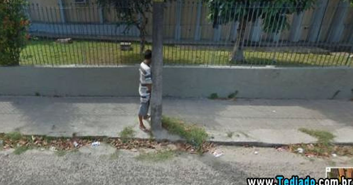 Os flagras do Google Street View