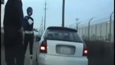 Policial abordando o Ranger Preto 5