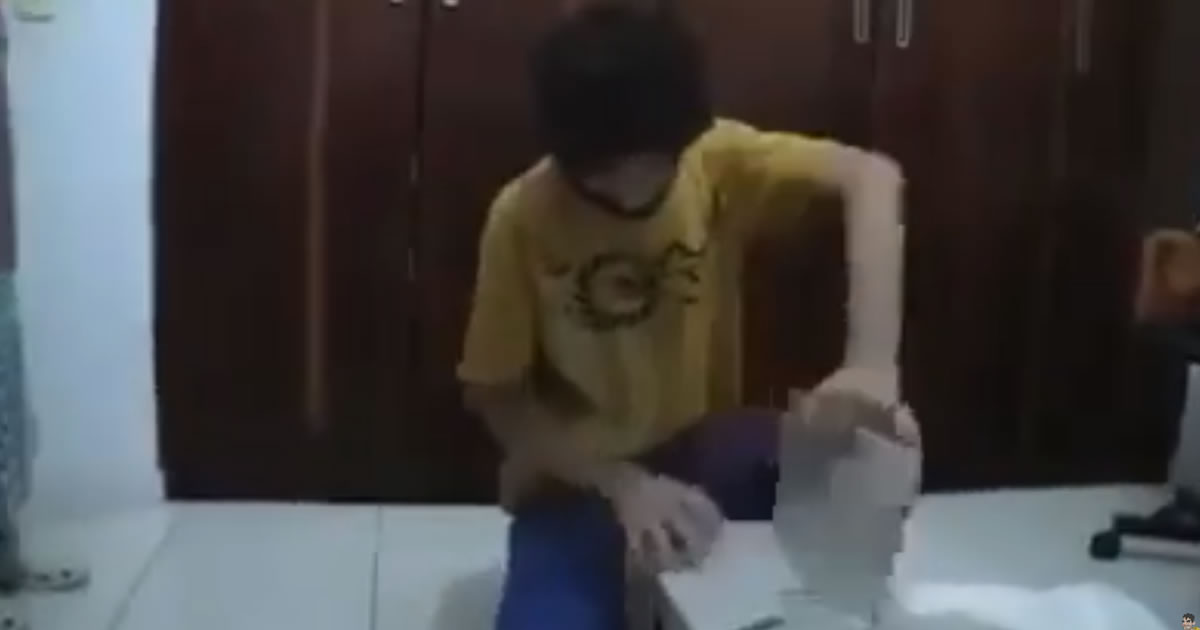 Como trollar seu sobrinho com presente