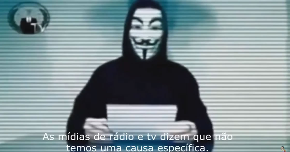 Anonymous Brasil – As 5 causas! 1