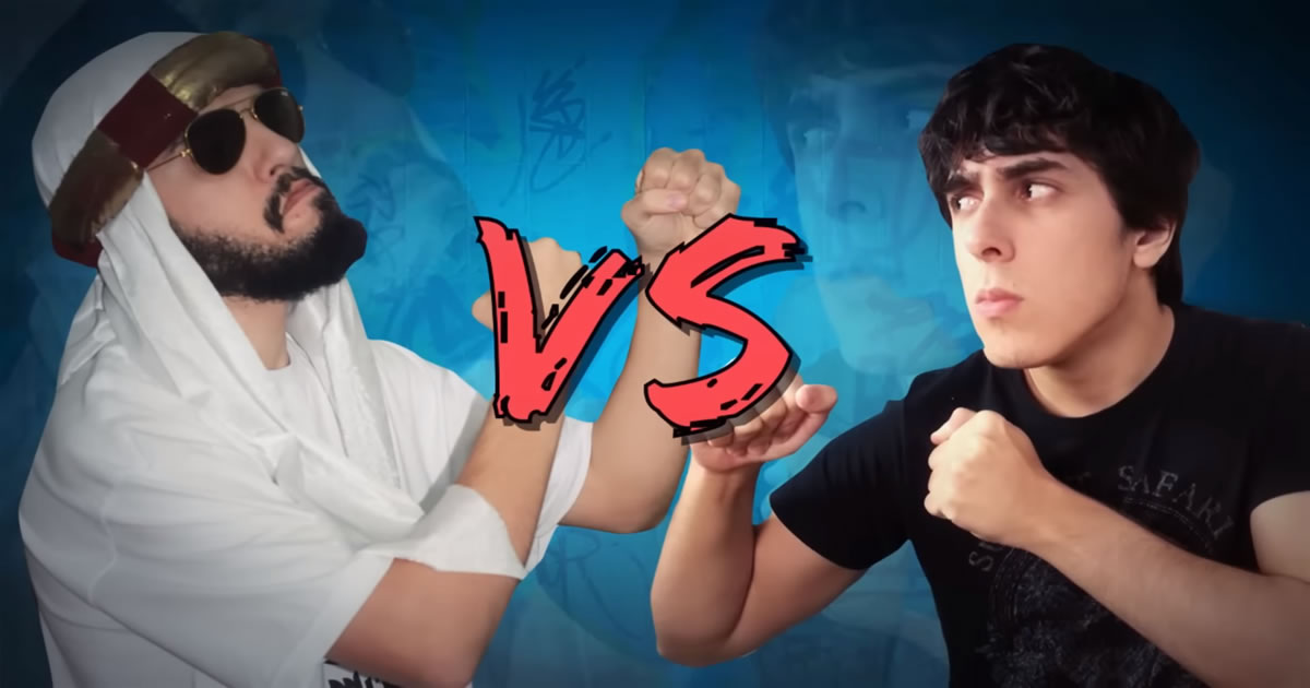 Batalha de Youtubers | Felipe Castanhari VS Mussoumano