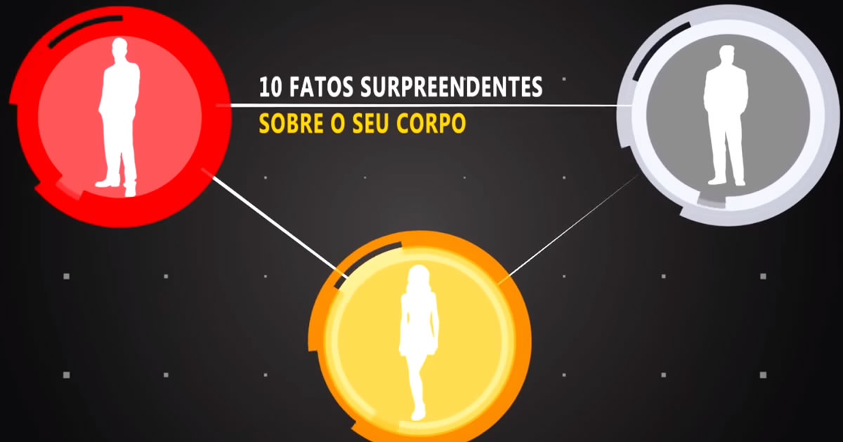 10 Fatos Surpreendentes sobre o Seu Corpo