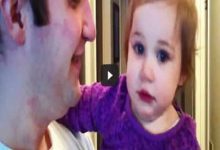 Bebê não reconhece seu pai, após ele fazer a barba 42
