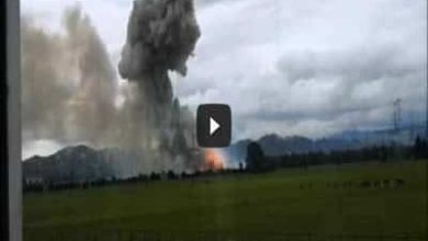 Grande explosão em uma fábrica de fogos de artifívio na Colômbia 4