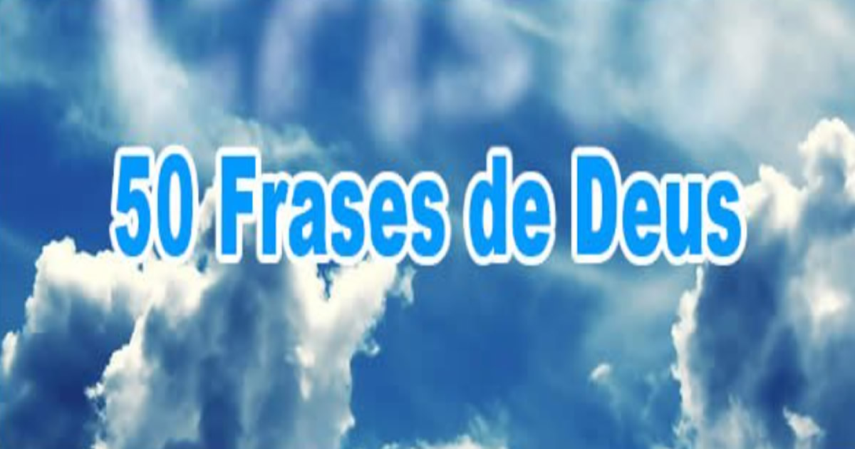 50 Frases de Deus