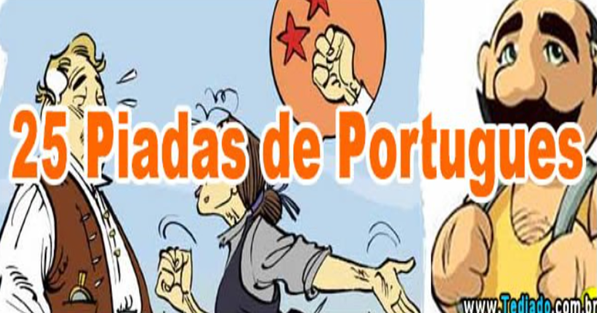 25 Piadas de Portugues