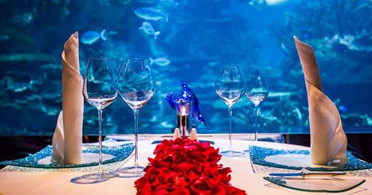 Restaurante subaquático em Dubai (20 fotos)
