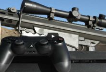 Homem destrói PS4 com rifle 5