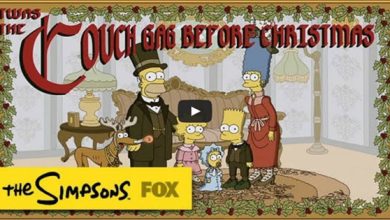 Abertura dos Simpsons para o Natal 5