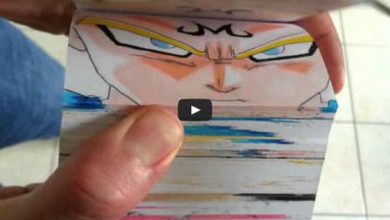 Kid Buu vs Majin Vegeta - Dragon Ball Z - Flipbook 3