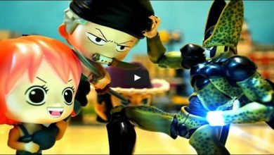 One Piece VS Dragon Ball - Stop Motion 9