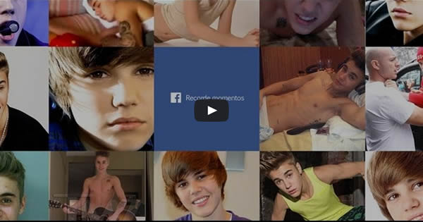 Retrospectiva do Justin Bieber no Facebook 3