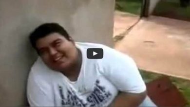 Gordo quase explode rindo 9