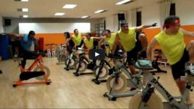 Uma aula de spinning, mais incrível que você vai ver esse ano. 2