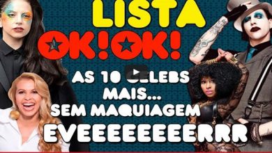 Top 10 celebridades com a cara mais bizarra sem maquiagem 5