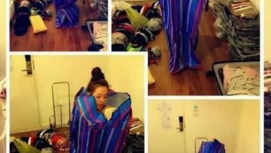 Como colocar uma mulher em uma mala 40