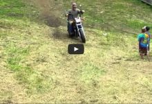 Como subir um morro com uma moto custom 37