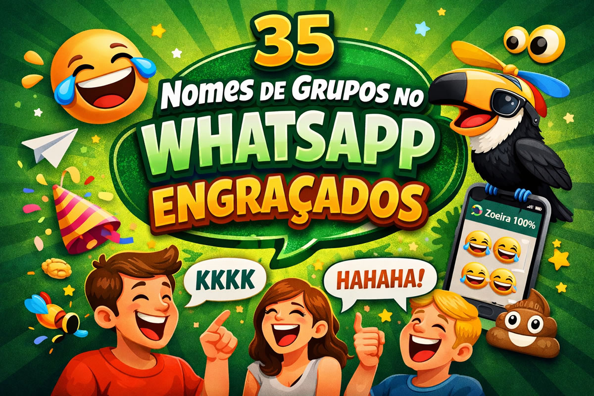 35 nomes de grupos no Whatsapp engraçados para deixar qualquer conversa mais divertida
