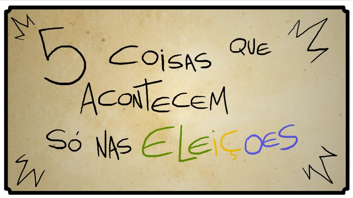 5 coisas que acontecem só nas eleições 2