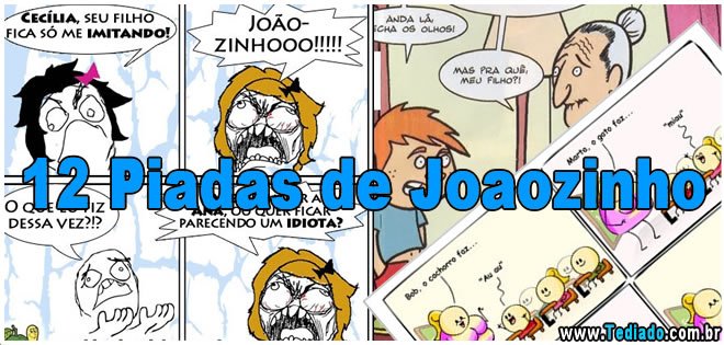 12 Piadas de Joaozinho