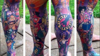 Quando tattoo vira arte (40 fotos) 8