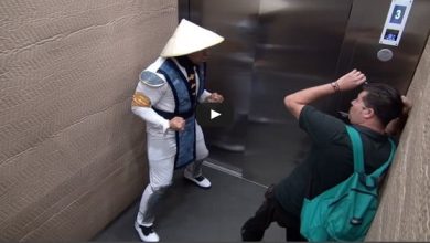Pegadinha – Mortal Kombat no elevador #02 9