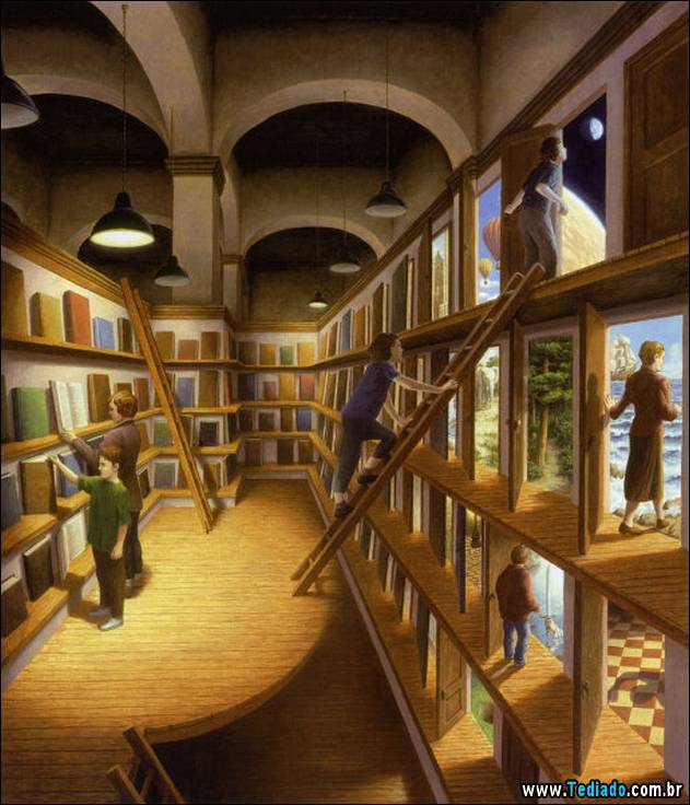Ilusões de óptica surpreendente por Robert Gonsalves (45 fotos) 12 Ilusoes-de-optica-13