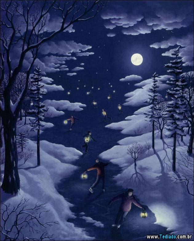 Ilusões de óptica surpreendente por Robert Gonsalves (45 fotos) 13 Ilusoes-de-optica-14