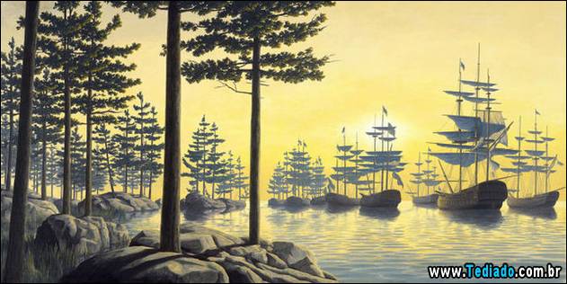 Ilusões de óptica surpreendente por Robert Gonsalves (45 fotos) 14 Ilusoes-de-optica-15