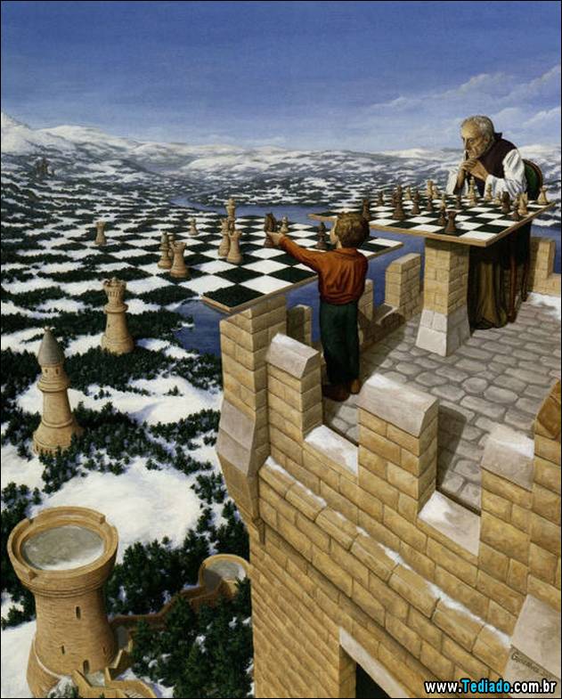Ilusões de óptica surpreendente por Robert Gonsalves (45 fotos) 20 Ilusoes-de-optica-22