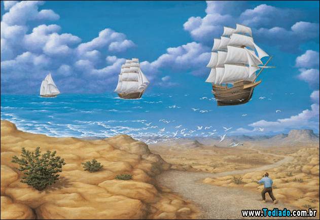 Ilusões de óptica surpreendente por Robert Gonsalves (45 fotos) 22 Ilusoes-de-optica-24