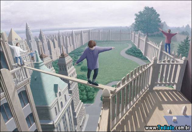 Ilusões de óptica surpreendente por Robert Gonsalves (45 fotos) 34 Ilusoes-de-optica-36