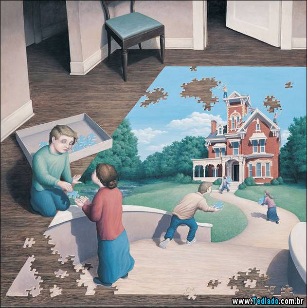 Ilusões de óptica surpreendente por Robert Gonsalves (45 fotos) 43 Ilusoes-de-optica-45