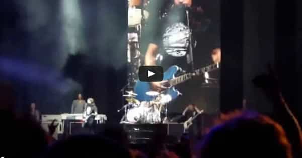 Veja só o que Dave Grohl fez ao vivo no Chile 7